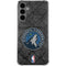 NBA Minnesota Timberwolves Dark Rust Galaxy S24 Plus Clear Case